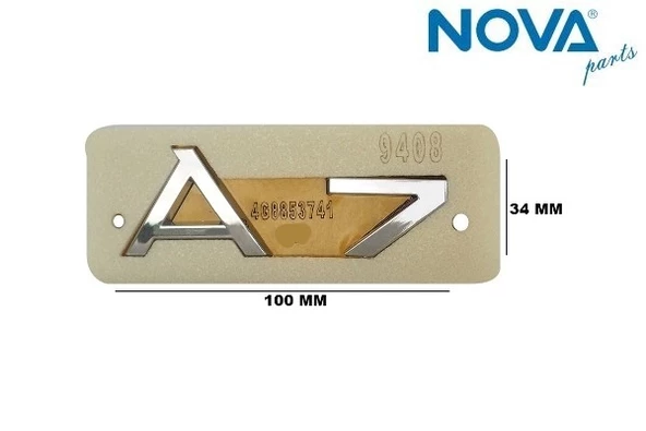 4G8853741 2ZZ Yazı A7- Audı A7