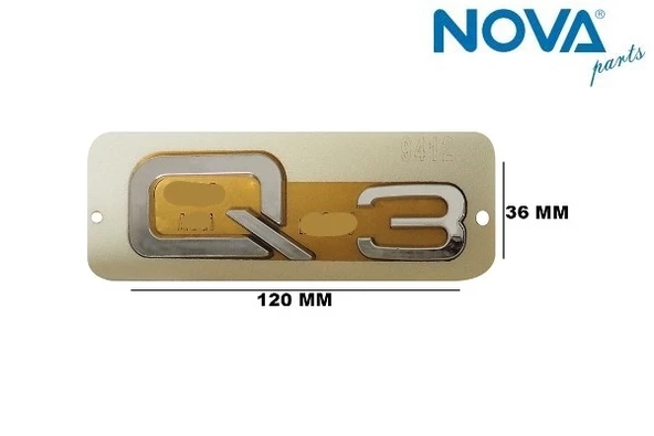 8U0853741 2ZZ Yazı Q3- Audı Q3