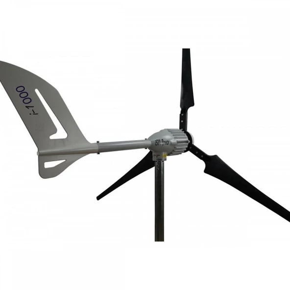 İSTA-BREEZE İ-1000W 48V Rüzgar Türbini + Hibrit Şarj Kontrol Cihazı - 2