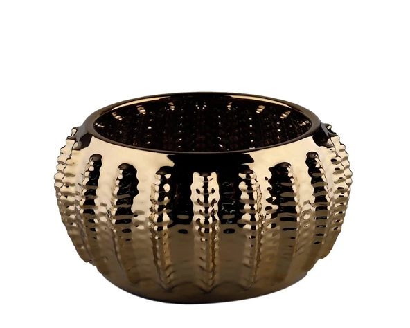 Lucky Art Gold Düğmeli Çiçeklik 20 cm ürün görseli