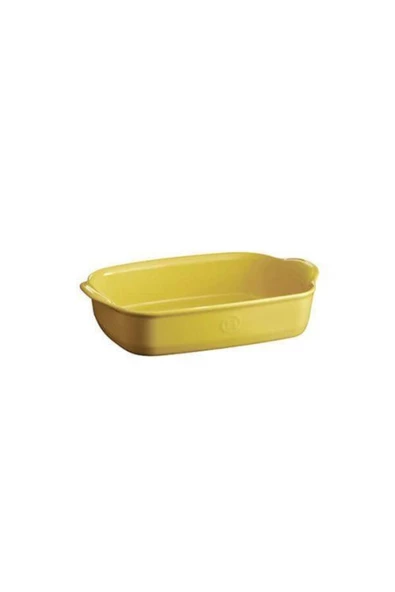 Emile Henry Fırın Kabı Dikdörtgen 30 x 19 cm Mat Sarı/Provence Yellow