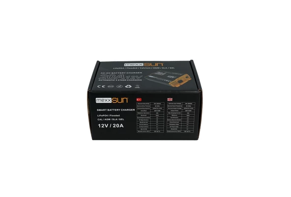 Mexxsun AC-DC Akü Şarj Cihazı 12V-20A - 7