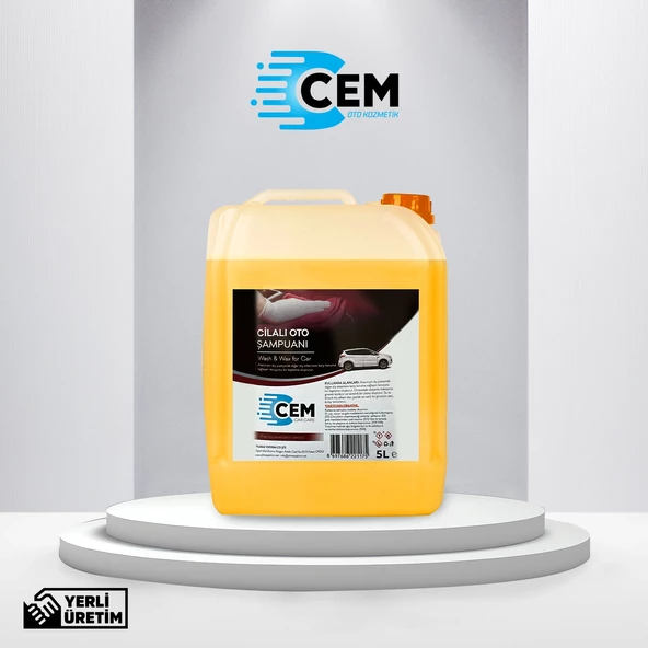 CEM CAR CARE Cilalı Oto Şampuan 5 LT - 2