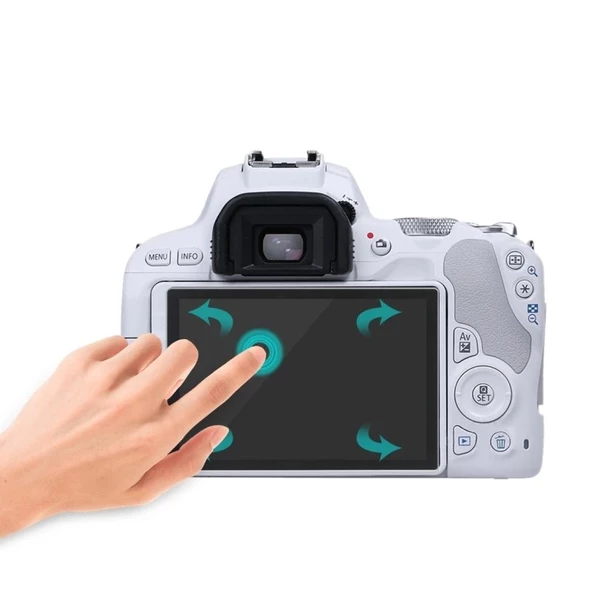 Cda Store Fujifilm X-T5  Uyumlu 3 Adet Fotograf Makinesi Için Lcd Ekran Koruyucu Nano Jelatin - 8