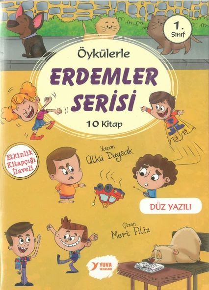 Yuva 1. Sınıf Erdemler Serisi (10 Kitap Set)