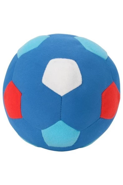 Sparka 12 Cm Mavi Top Futbol Topu Yumuşak Peluş Oyuncak