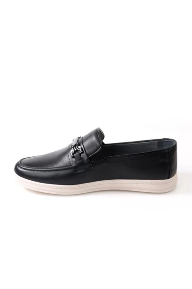Papuçcity Rdw 02757 Hafif Orto Pedik Erkek Günlük Loafer Deri Ayakkabı - 3