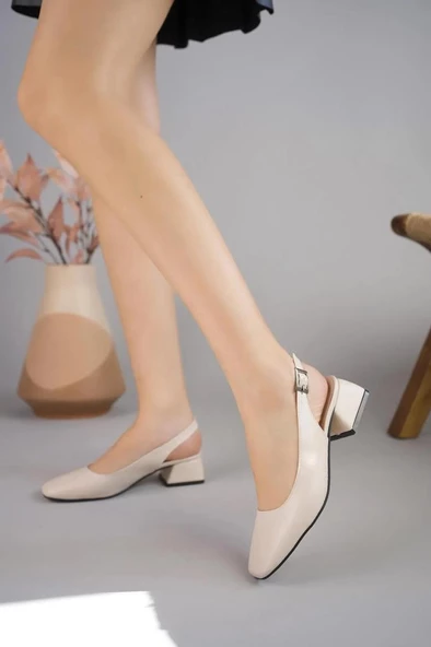 Papuçcity Gzzh 02820 3 Cm Topuklu Kadın Stiletto Ayakkabı - 6