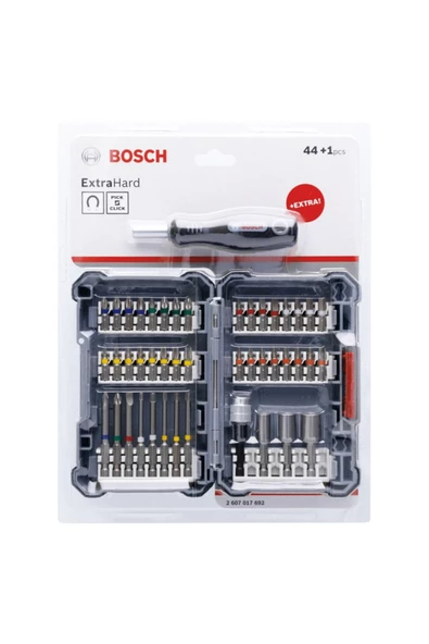 Bosch Professional Vidalama Ucu Seti 44+1 Parça - 2607017692