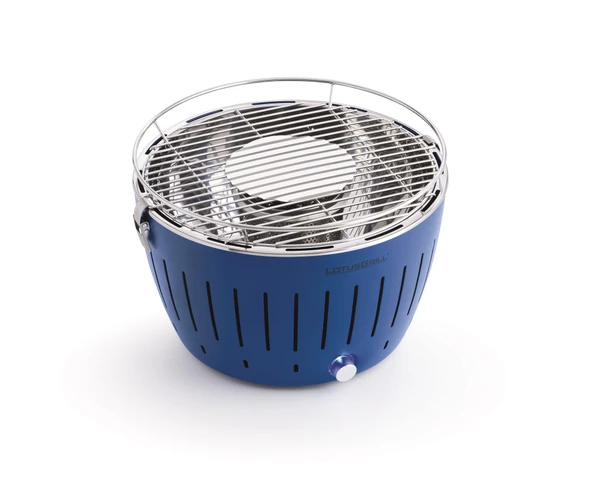 LotusGrill Klasik Dumansız Mangal Deniz Mavisi - 3