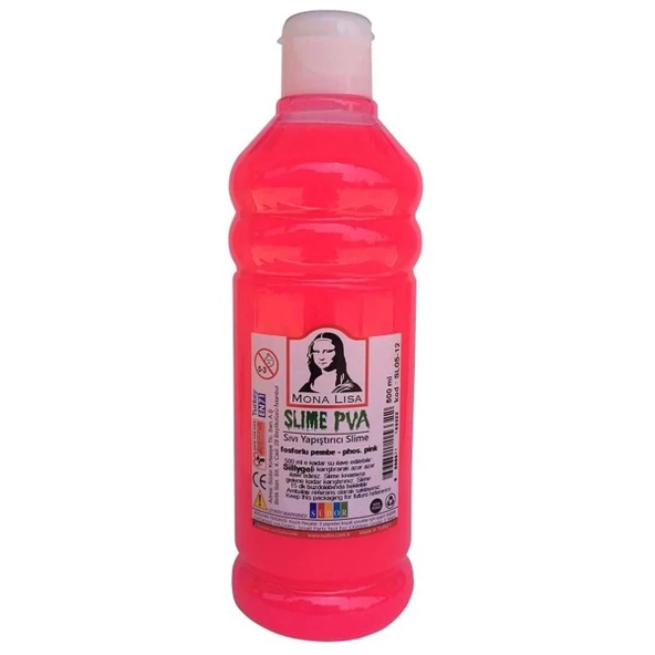 Südor Slime Jeli Fosforlu Pembe 500ml Sl05-12 (1 adet)