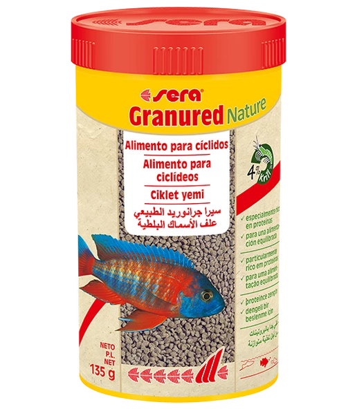 Sera Granured Nature Balık Yemi 250 ml - 4