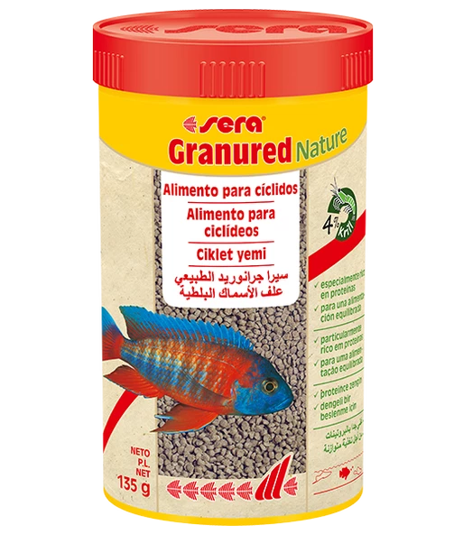 Sera Granured Nature Balık Yemi 250 ml