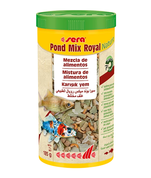 Sera Pond Mix Royal Nature Balık Yemi 1000 ml