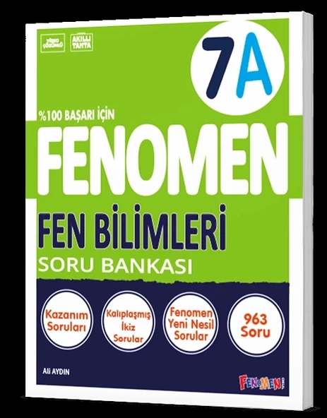 FENOMEN YAYINLARI 7 Fen Bilimleri A Soru Bankası