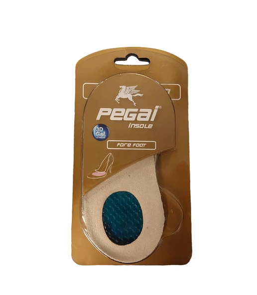 Pegai Heel Cushıon Kumaş Kaplı Silikon D Topukluk