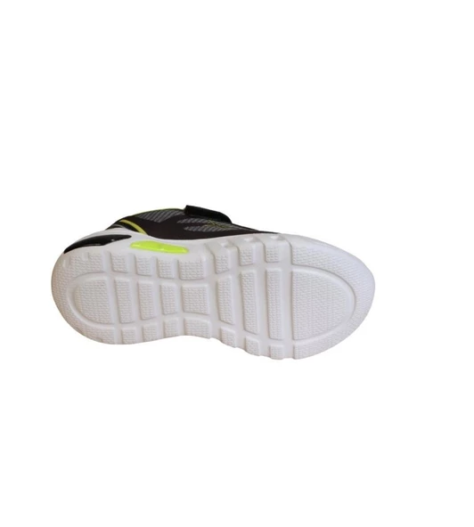 KİNETİX Erkek Çocuk Siyah Lacivert 26 30 Comfort Rahat Taban Işıklı Çırtlı Spor Ayakkabı - 10