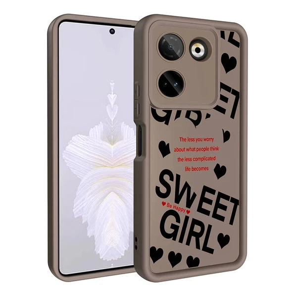 Tecno Camon 20 Pro 4G Uyumlu Kılıf Kamera Korumalı Baskılı Arka Yüzey Klas Kapak - 2