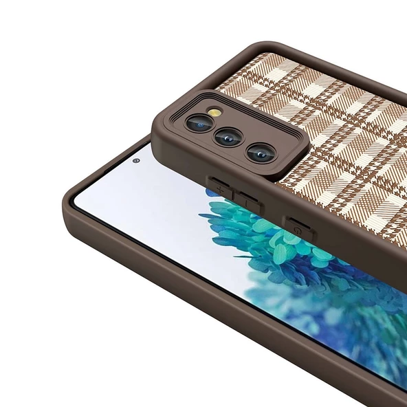 Samsung S20 FE Uyumlu Kılıf Kamera Korumalı Baskılı Arka Yüzey Klas Kapak - Resim 6