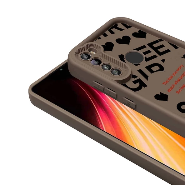 Xiaomi Redmi Note 8 Uyumlu Kılıf Kamera Korumalı Baskılı Arka Yüzey Klas Kapak - 5