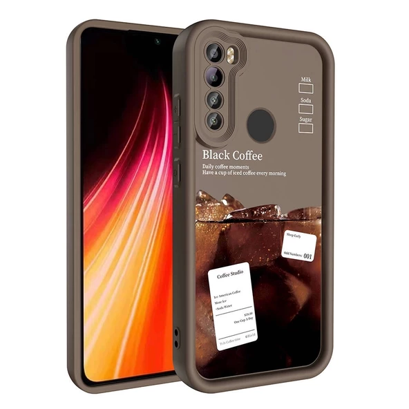 Xiaomi Redmi Note 8 Uyumlu Kılıf Kamera Korumalı Baskılı Arka Yüzey Klas Kapak - 4