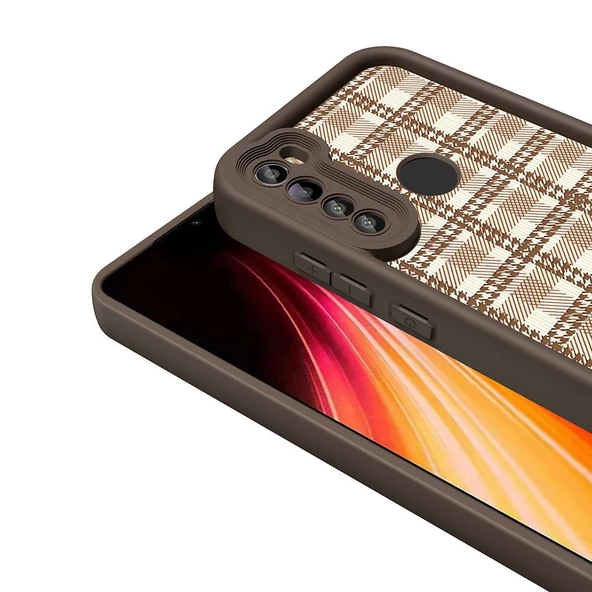Xiaomi Redmi Note 8 Uyumlu Kılıf Kamera Korumalı Baskılı Arka Yüzey Klas Kapak - 6