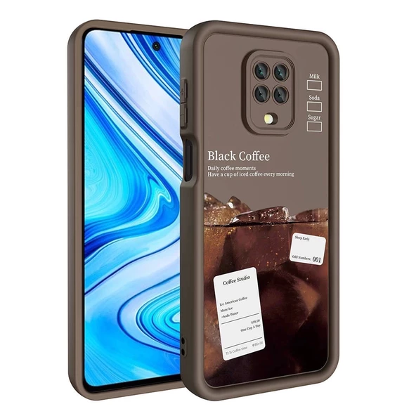 Xiaomi Redmi Note 9 Pro Uyumlu Kılıf Kamera Korumalı Baskılı Arka Yüzey Klas Kapak - 3