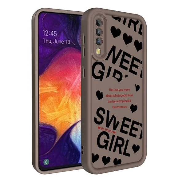 Samsung A70 Uyumlu Kılıf Kamera Korumalı Baskılı Arka Yüzey Klas Kapak - 4