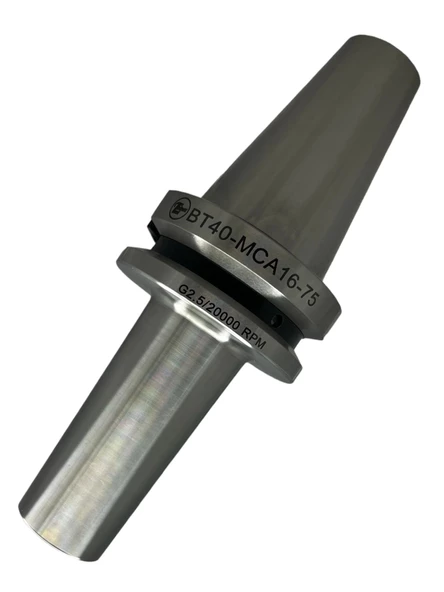 BT40 MCA16 - 75 BOY VİDALI TUTUCU M16X75 BOY VİDALI TUTUCU 20.000 devir balans alınmıştır - 2