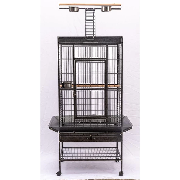 CocodyPet B10L Papağan Kafesi Ayaklı 61x56x168 - 2