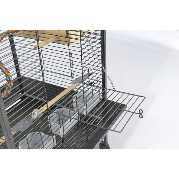 CocodyPet A081 Papağan Kafesi Ayaklı 46x46x125 - Resim 4