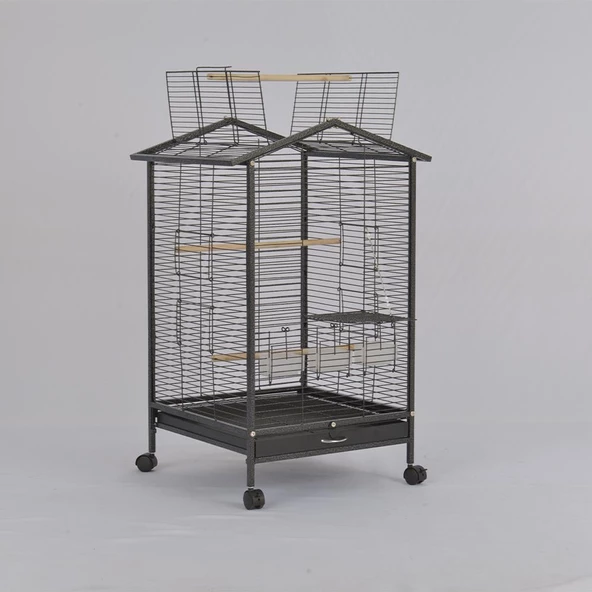 CocodyPet A08 Papağan Kafesi Ayaklı 46x46x86 - 11