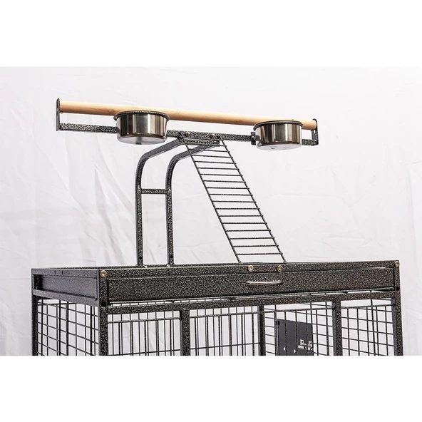 CocodyPet B10L Papağan Kafesi Ayaklı 61x56x168 - 9