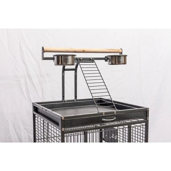 CocodyPet B10L Papağan Kafesi Ayaklı 61x56x168 - 4