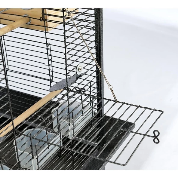 CocodyPet B031 Papağan Kafesi Ayaklı 46x46x108 - 2