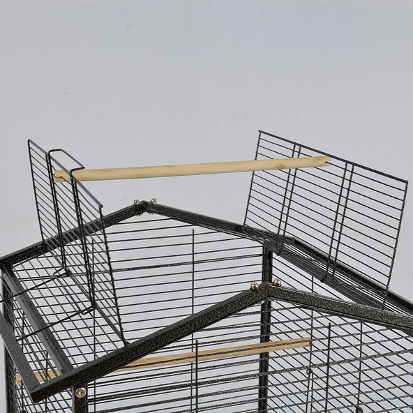 CocodyPet A081 Papağan Kafesi Ayaklı 46x46x125 - Resim 2