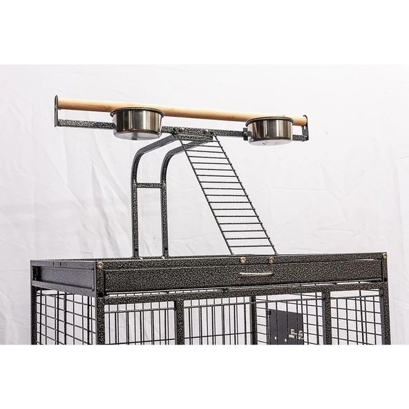 CocodyPet B10 Papağan Kafesi Ayaklı 46x46x158 - 10