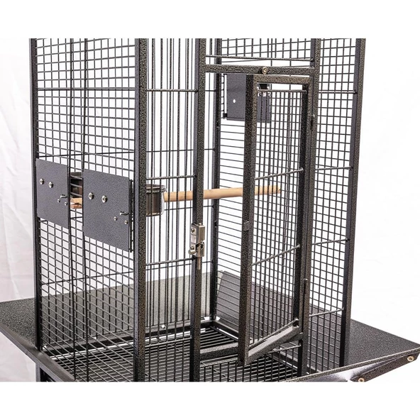 CocodyPet B10 Papağan Kafesi Ayaklı 46x46x158 - 11