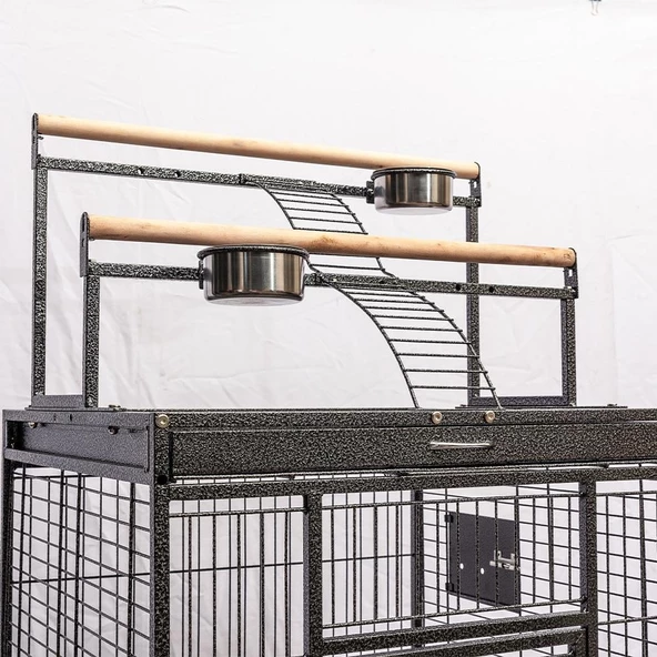 CocodyPet B12L Papağan Kafesi Ayaklı 61x56x168 - 4