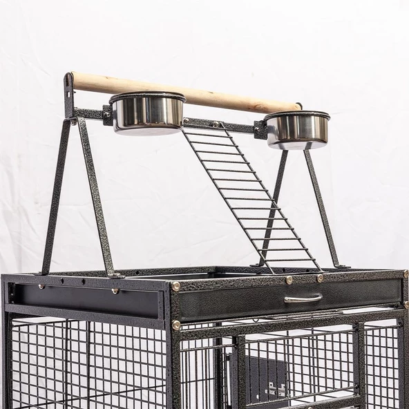 CocodyPet B18L Papağan Kafesi Ayaklı 61x56x168 - 6
