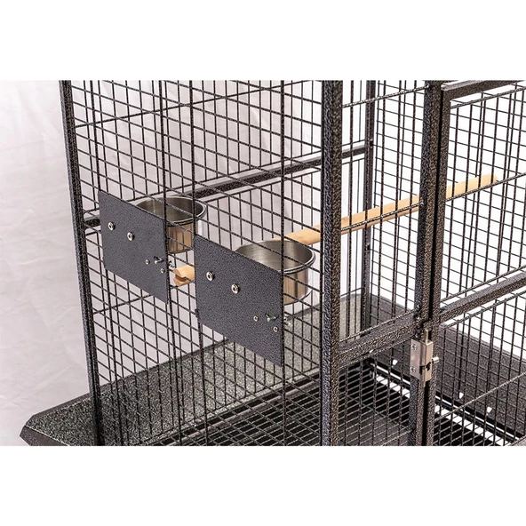 CocodyPet B12 Papağan Kafesi Ayaklı 46x46x158 - 5