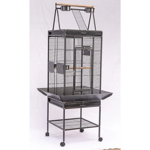 CocodyPet B18 Papağan Kafesi Ayaklı 46x46x158 - 3