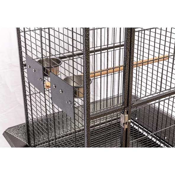 CocodyPet B12L Papağan Kafesi Ayaklı 61x56x168 - 8