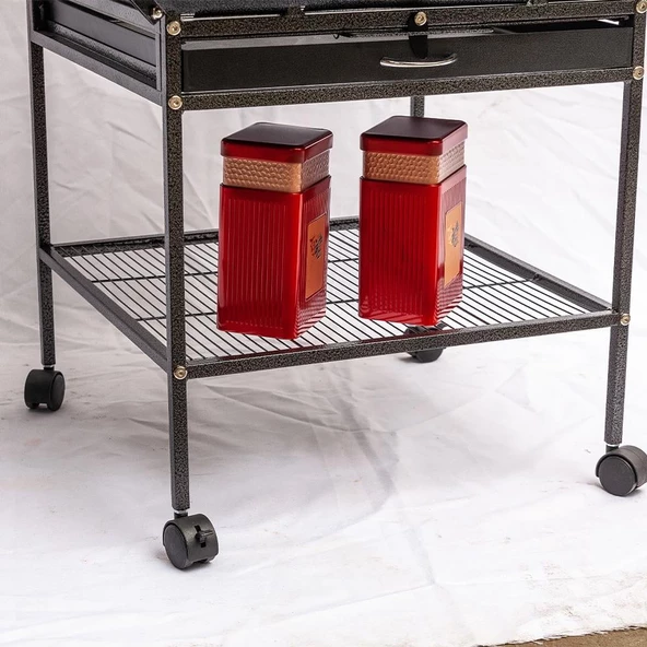 CocodyPet B11L Papağan Kafesi Ayaklı 61x56x168 - 10