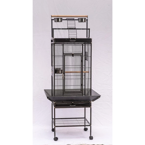 CocodyPet B12 Papağan Kafesi Ayaklı 46x46x158 - 2