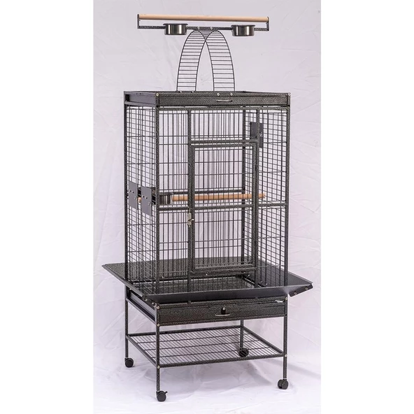 CocodyPet B11L Papağan Kafesi Ayaklı 61x56x168 - 3