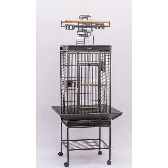 CocodyPet B13 Papağan Kafesi Ayaklı 46x46x158 - 2