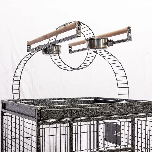 CocodyPet B13 Papağan Kafesi Ayaklı 46x46x158 - 6