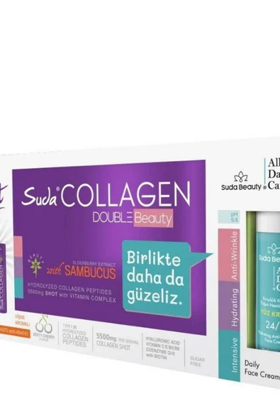 SUDA COLLAGEN DOUBLE BEAUTY SAMBUCUS FLAVER 40 ML 30 SHOT