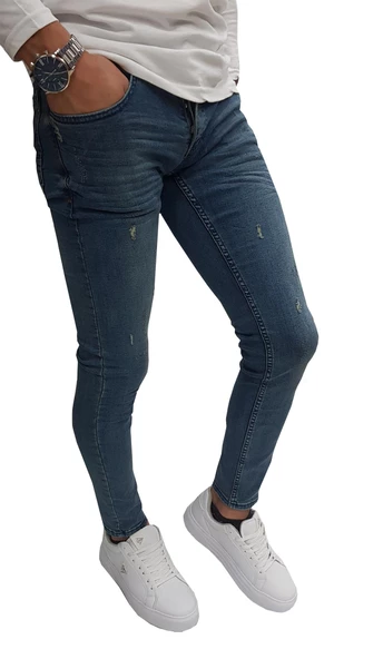 Rocky Denim Slim Fit Yeşil Jean Pantolon-6650